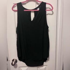 Sheer Black Old Navy Tank